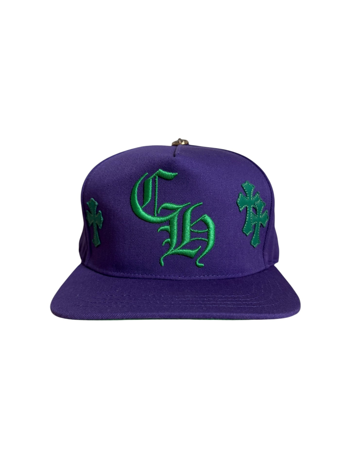Chrome Hearts Cross Patch CH Logo Snapback