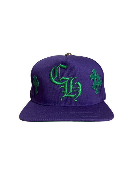 Chrome Hearts Cross Patch CH Logo Snapback