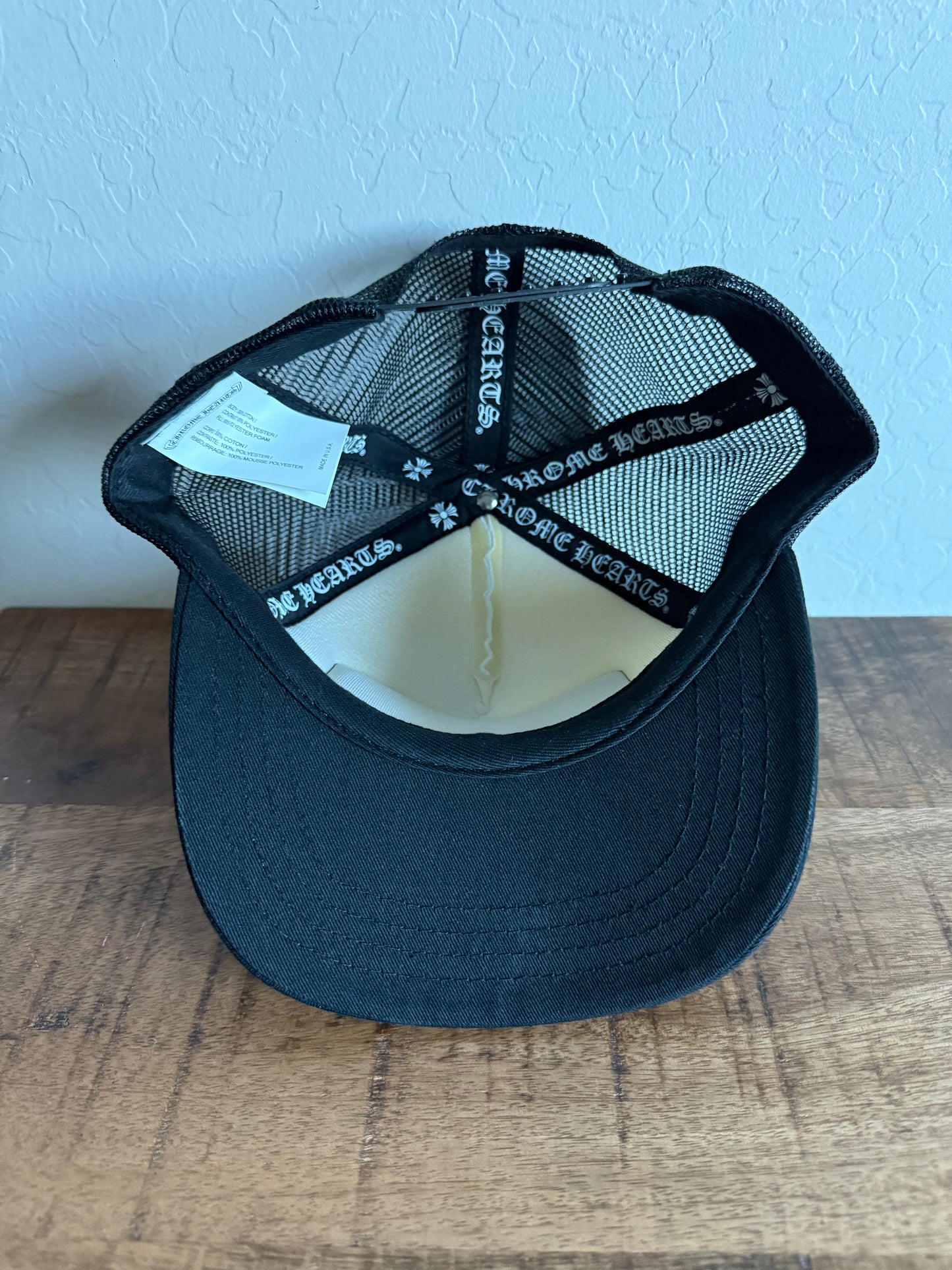 Chrome Hearts Fuck Trucker Hat White