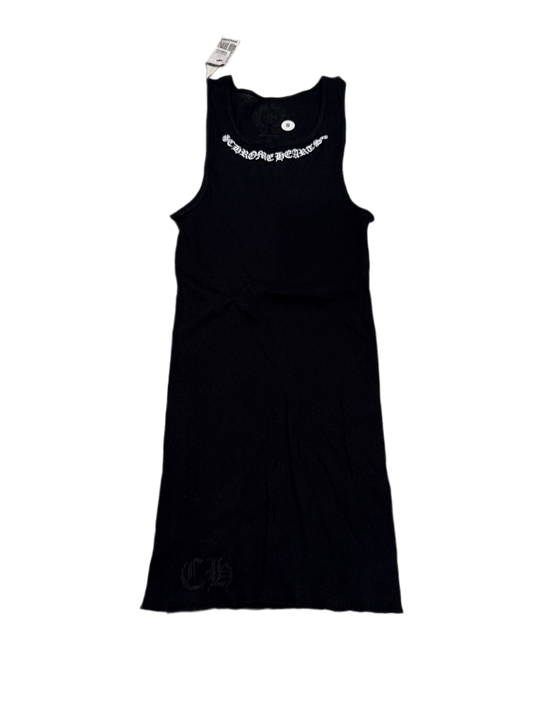 Chrome Hearts Scroll Tank Top Black