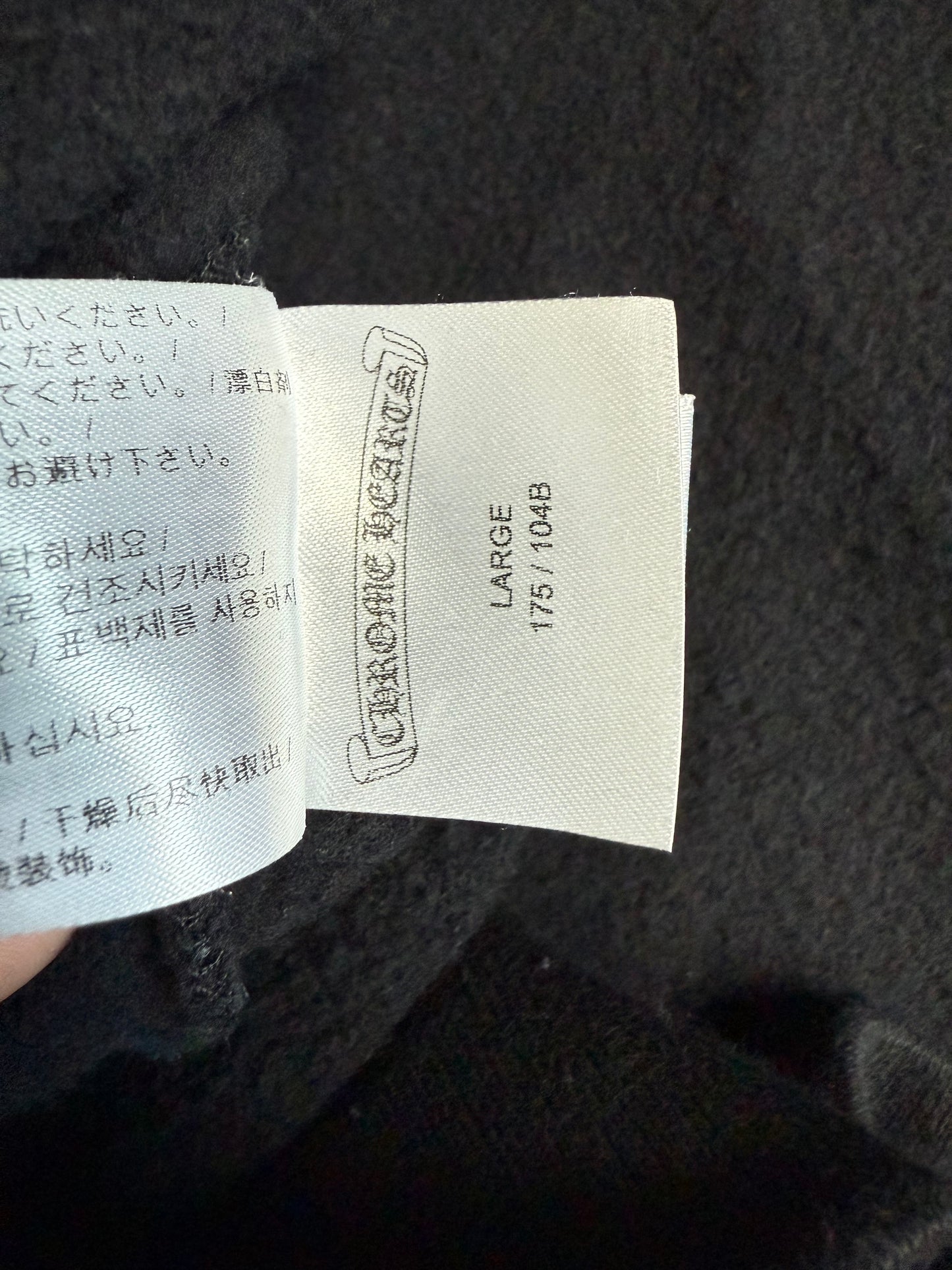 Chrome Hearts Turbo Pullover Hoodie Black