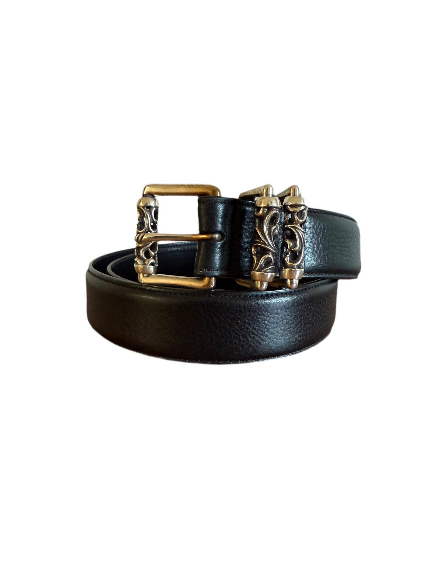 Chrome Hearts Roller Leather Belt