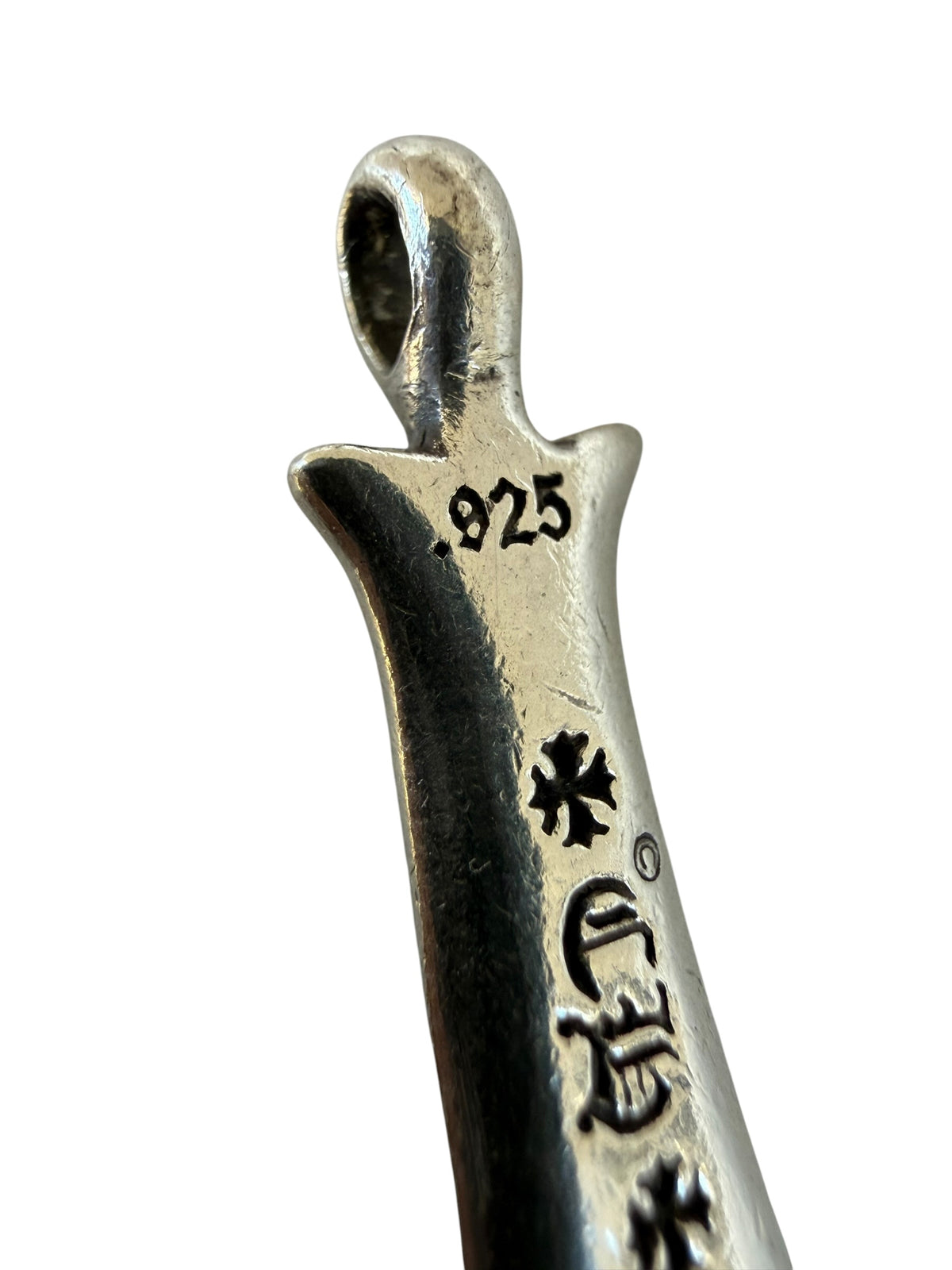 Chrome Hearts Punk Cross Tail Charm