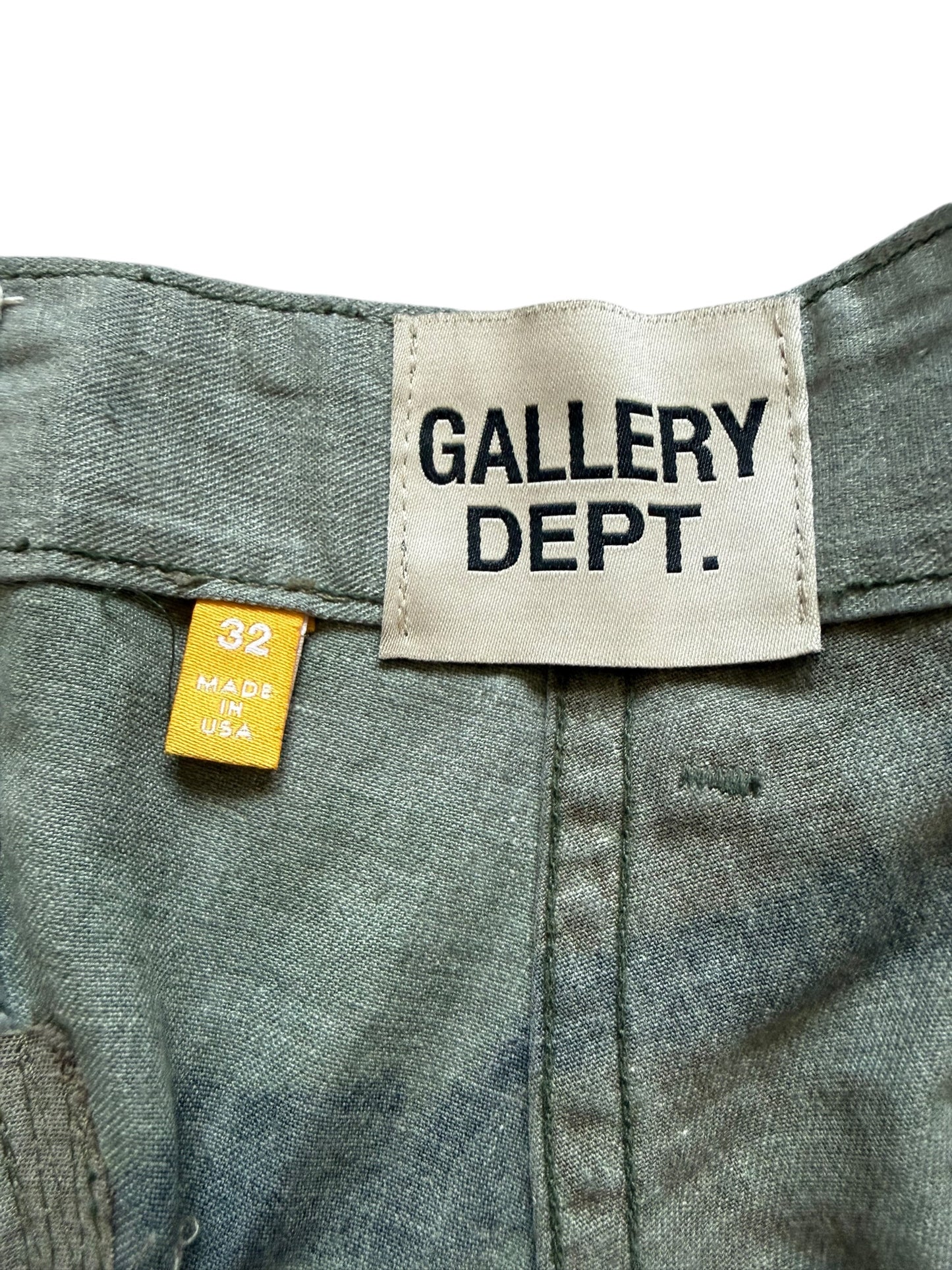 Gallery Dept Camo Cargo G Patch Shorts