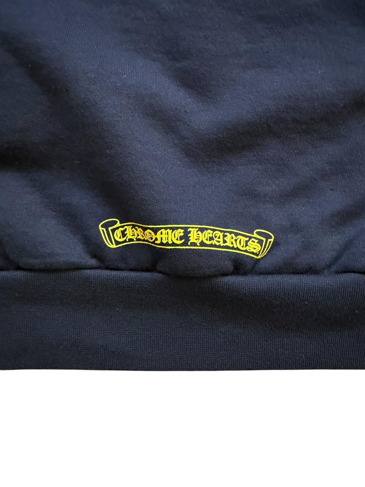 Chrome Hearts Vertical Script Logo Pullover Hoodie