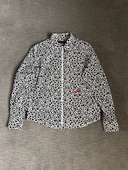 Louis Vuitton Yayoi Kusama Polka Dot Zip Up Shirt