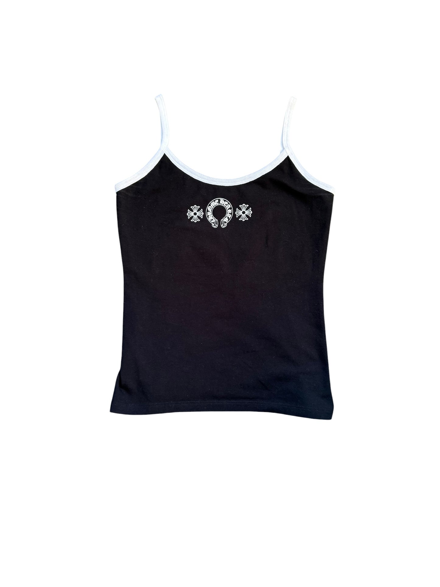 Chrome Hearts Roller Skates Horseshoe Tank Top