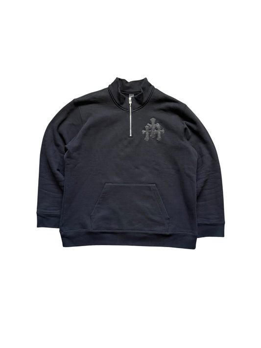 Chrome Hearts Paper Jam Quarter Zip Sweater