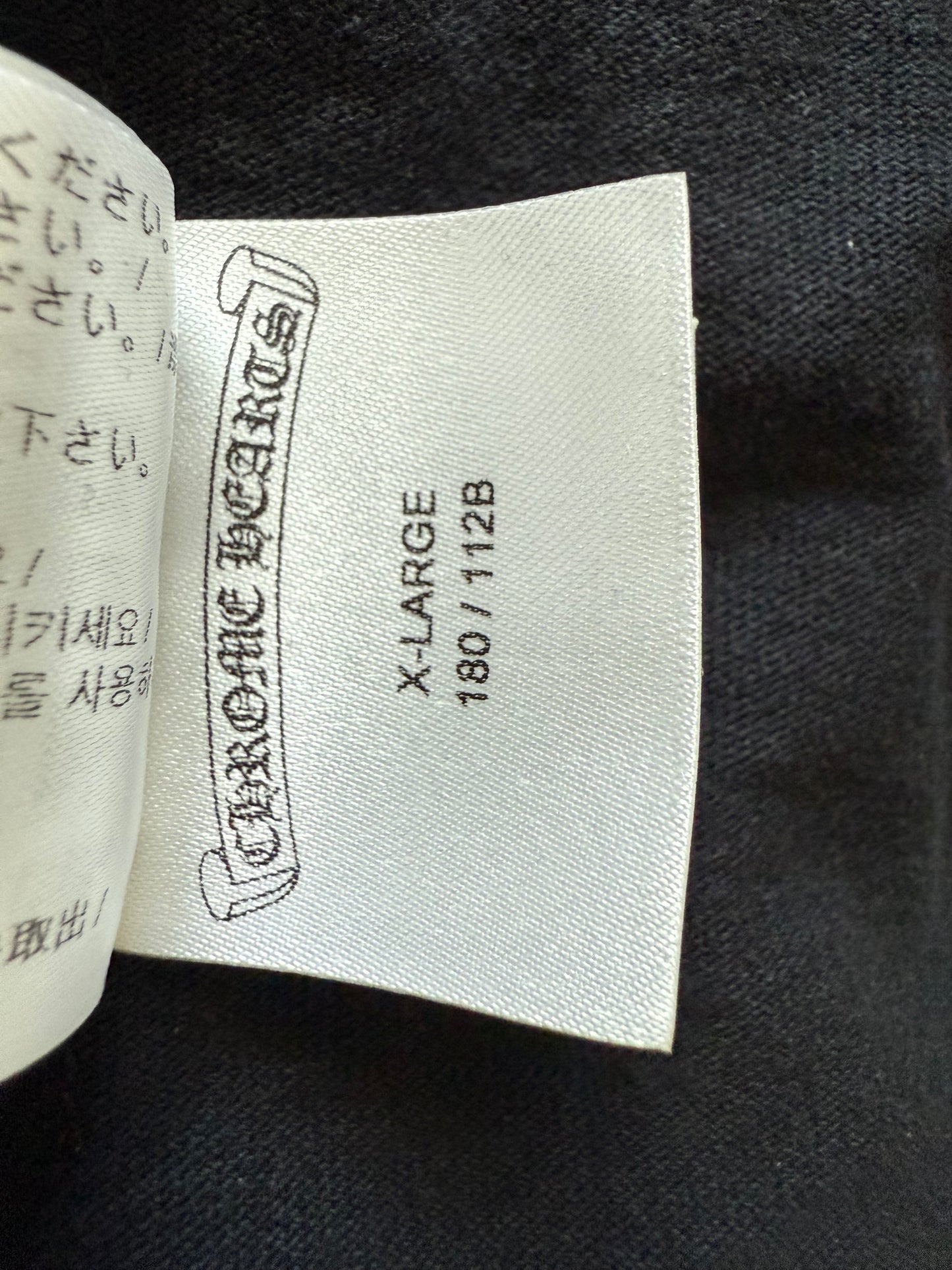 Chrome Hearts Matty Boy Chomper Floral LS T-Shirt Black