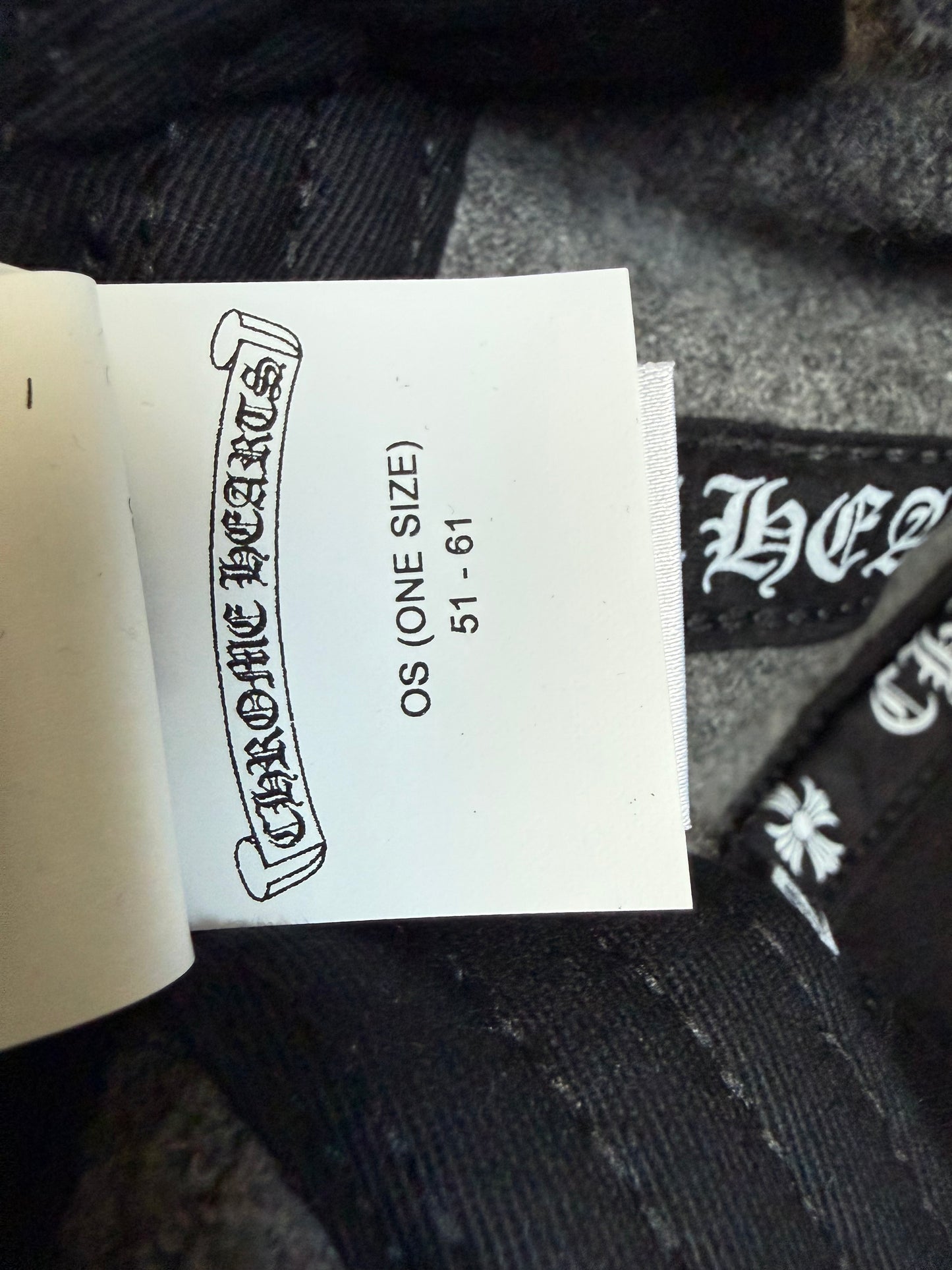 Chrome Hearts CH Leather Patch Logo Wool Hat