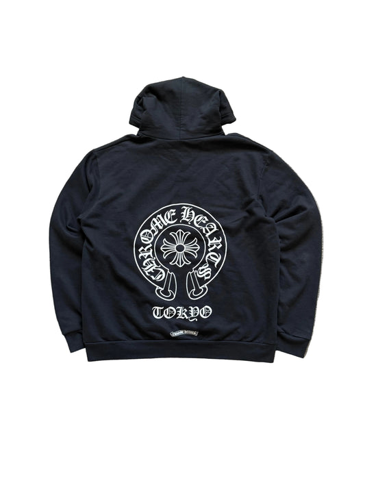 Chrome Hearts Tokyo Horseshoe Pullover Hoodie Black