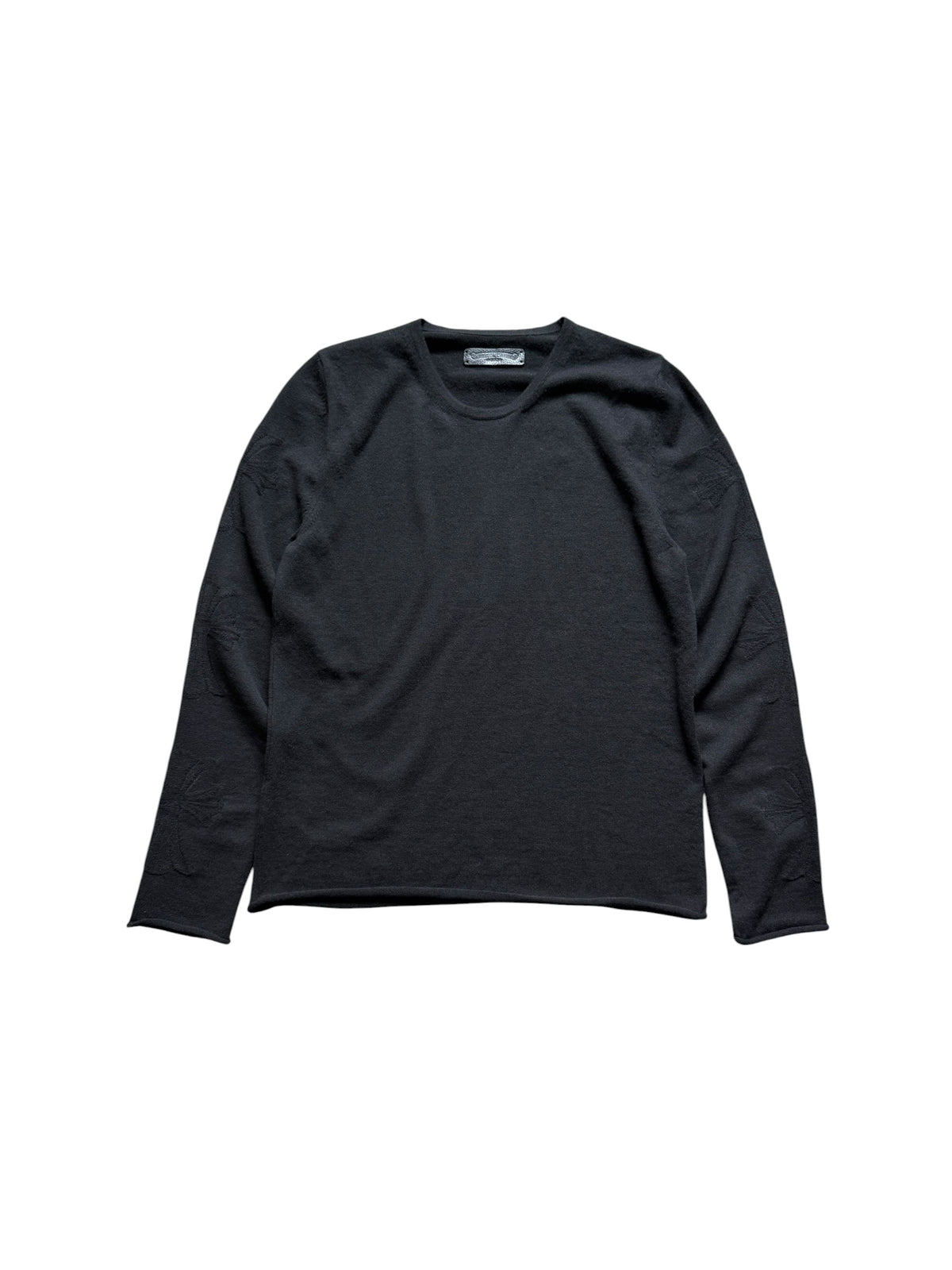 Chrome Hearts Cashmere Jacquard Cross Sweater