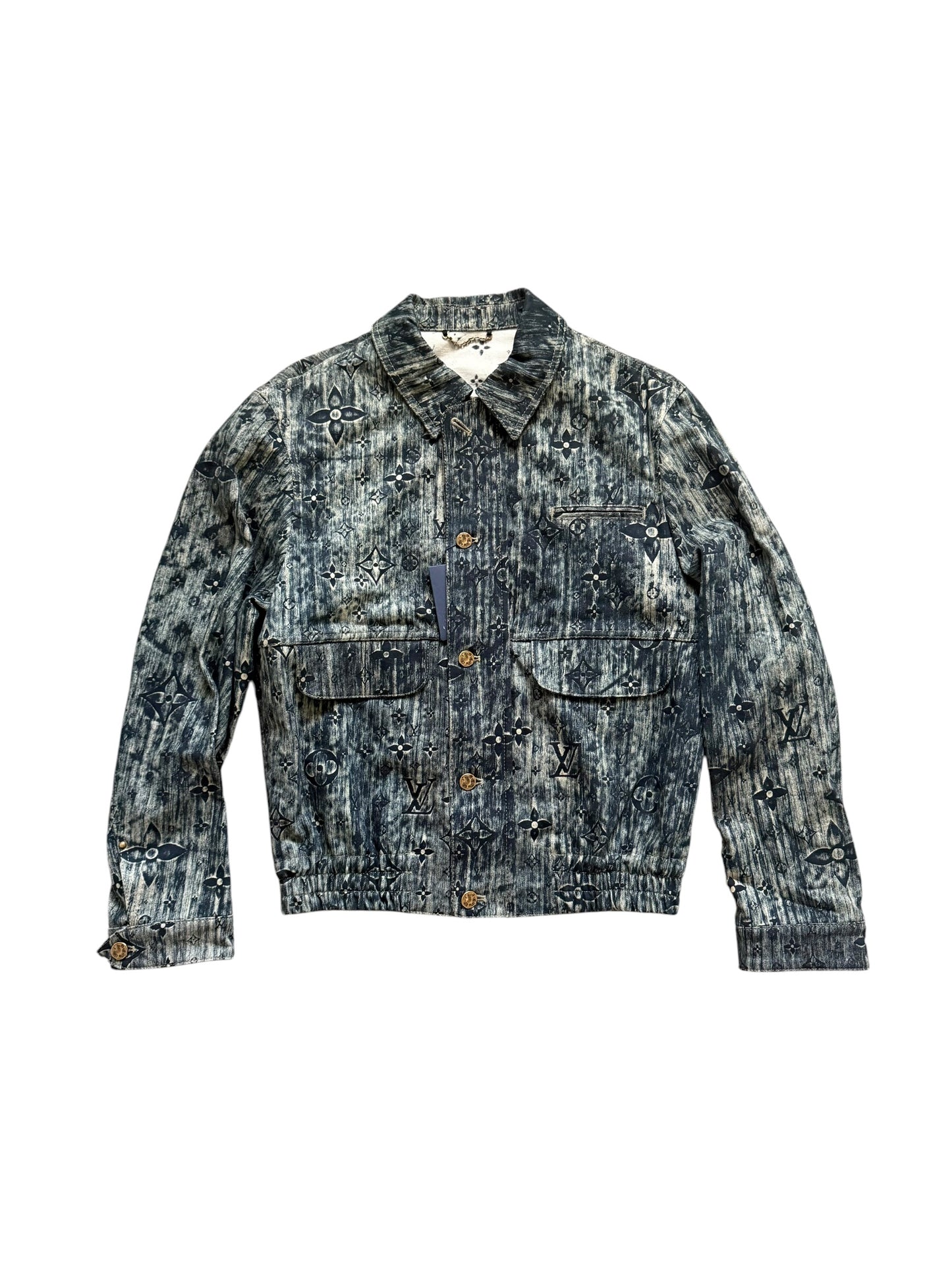 Louis Vuitton Denim Monogram Jacket