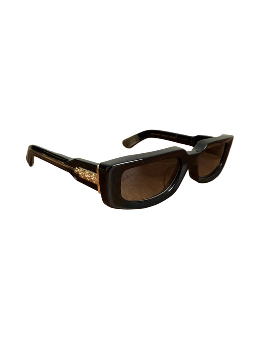 Chrome Hearts Zelda Sunglasses Black Gold