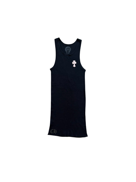 Chrome Hearts Crystal Cross Tank Top