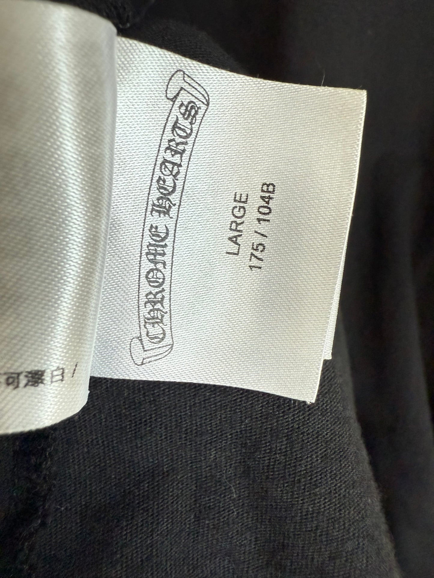 Chrome Hearts Horseshoe Staff LS T-Shirt Black/Orange