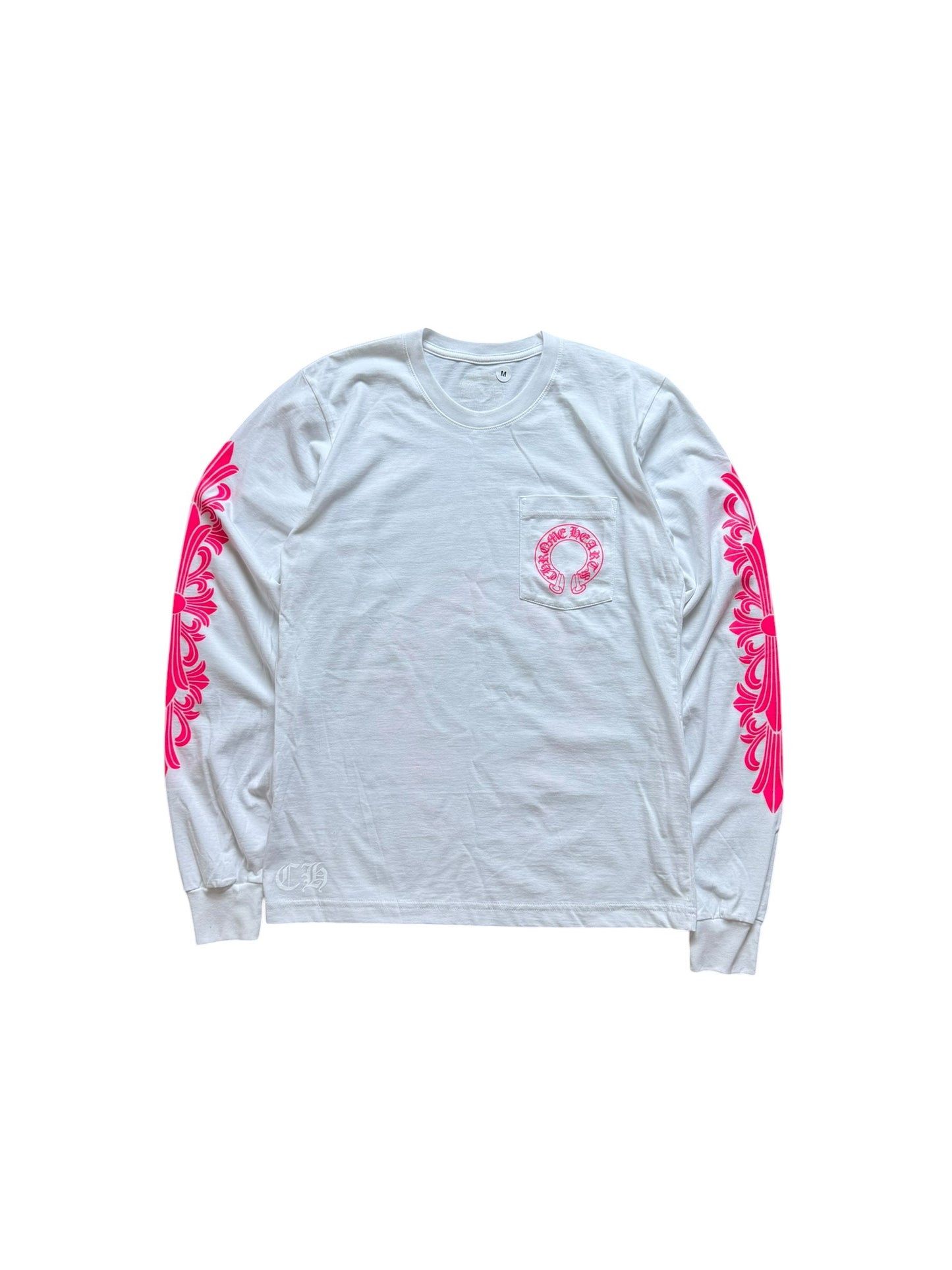Chrome Hearts Horseshoe Floral Long Sleeve