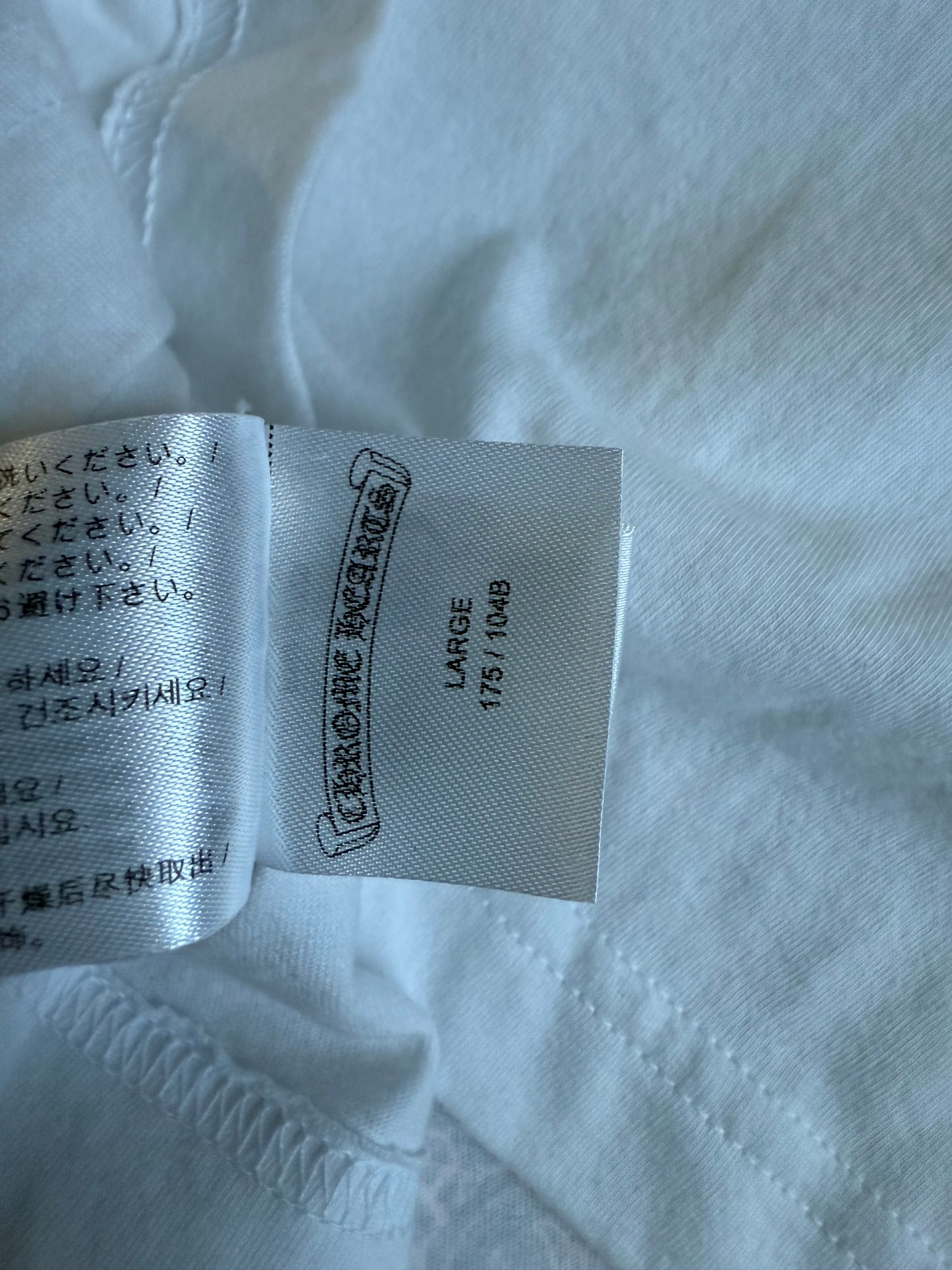 Chrome Hearts Foti Harris Teeter Scroll SS T-Shirt White/Pink