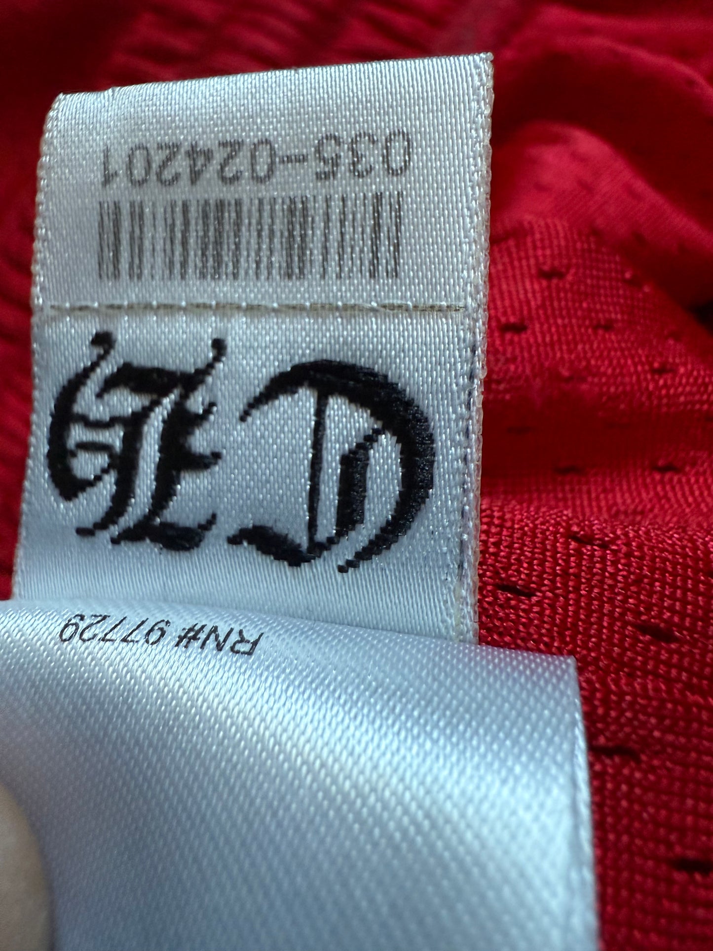 Chrome Hearts Stadium Mesh Jersey Shorts Red