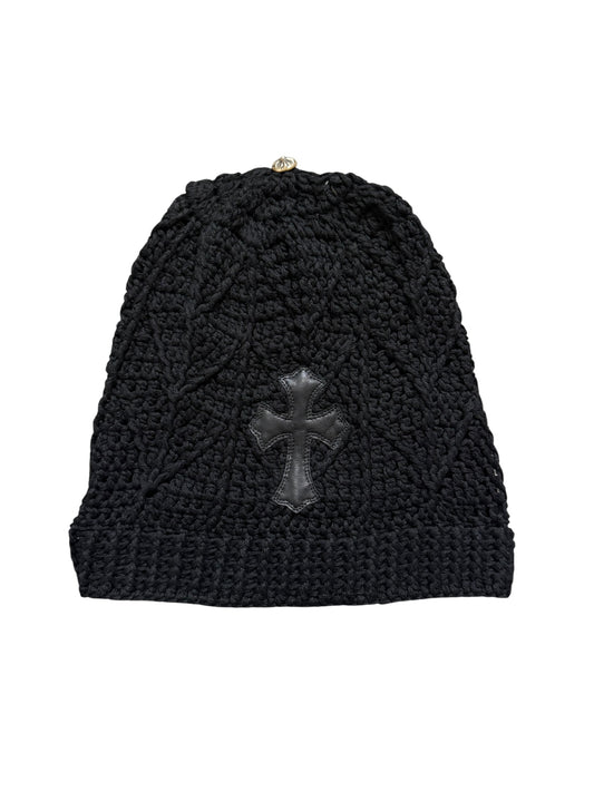 Chrome Hearts Cross Patch Cashmere Knit Beanie