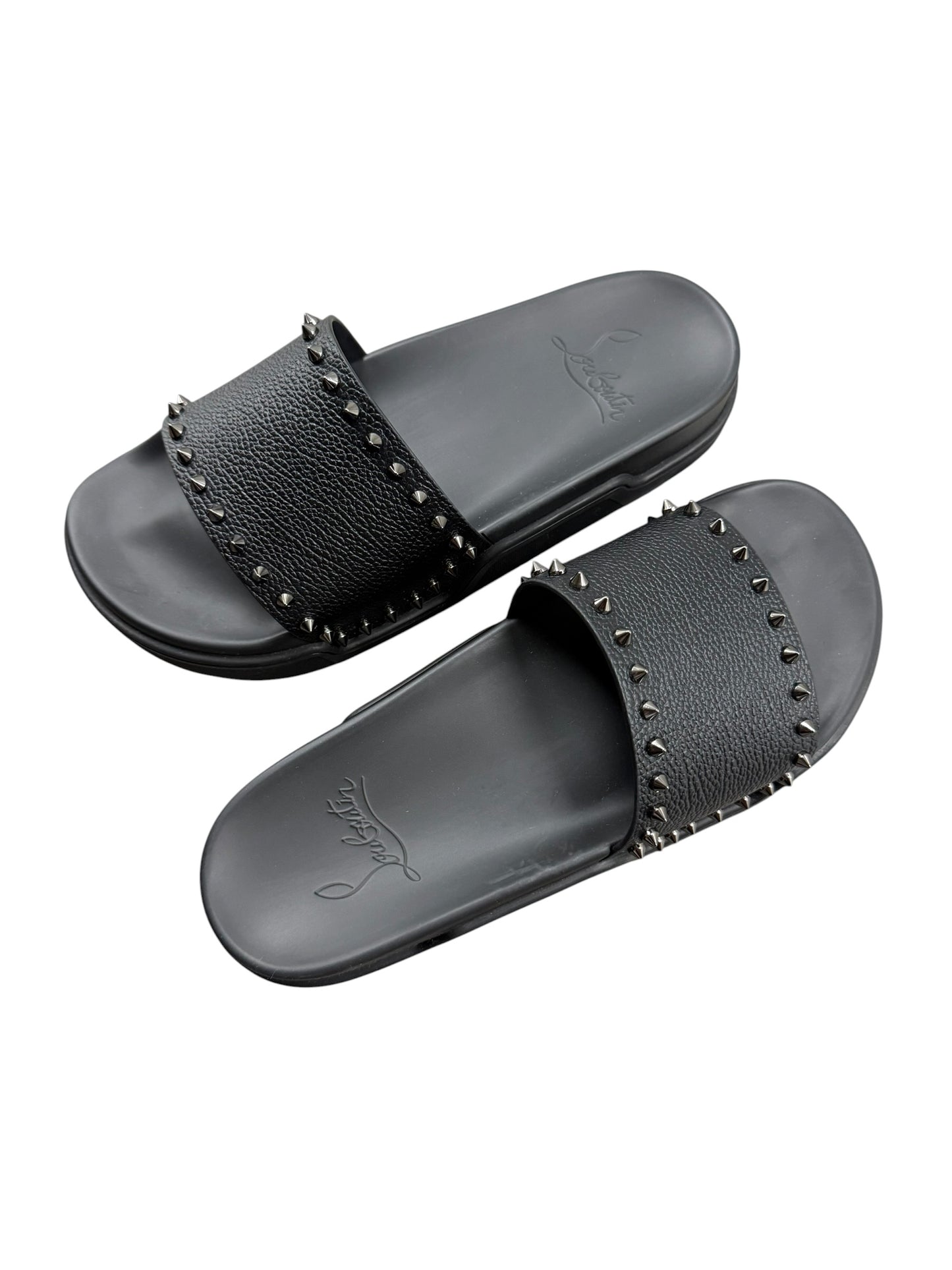 Christian Louboutin Pool Spikes Slides
