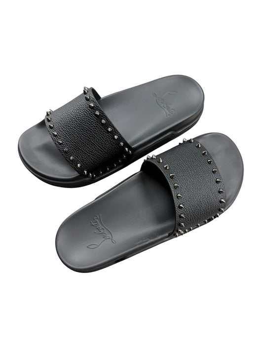 Christian Louboutin Pool Spikes Slides