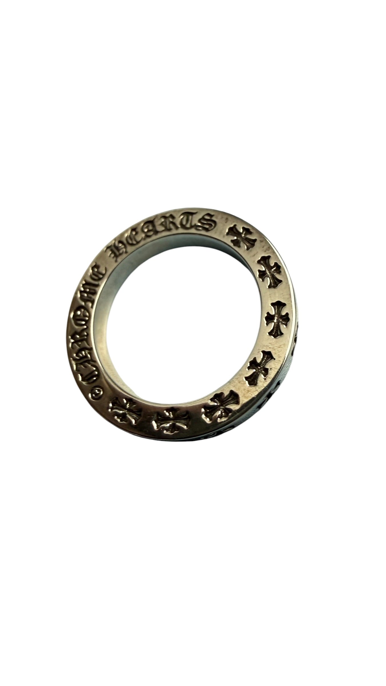 Chrome Hearts Malibu FU 3MM Spacer Silver Ring