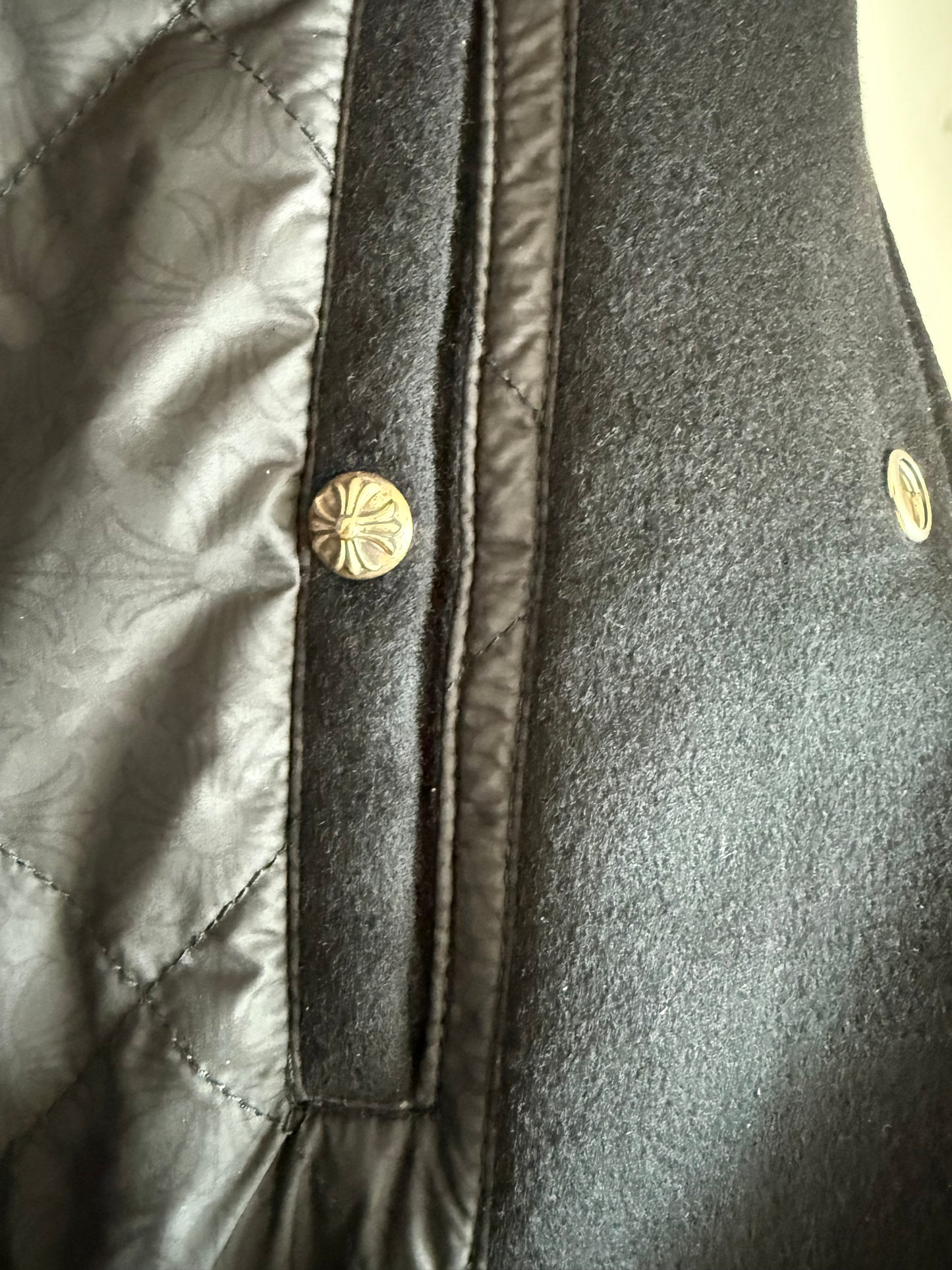 Chrome Hearts Varsity Jacket Black