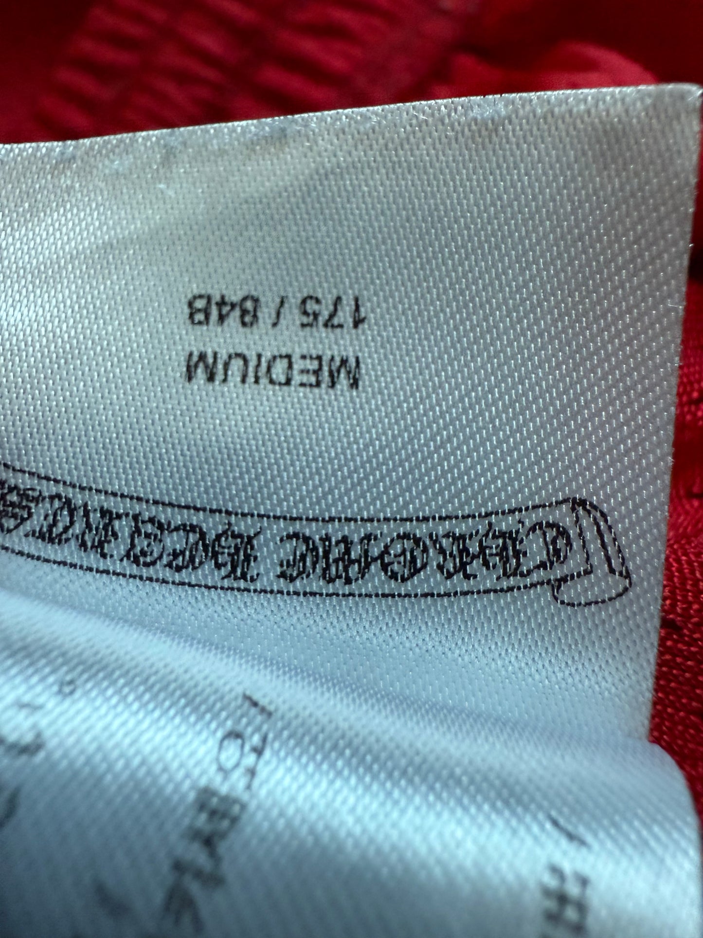 Chrome Hearts Stadium Mesh Jersey Shorts Red