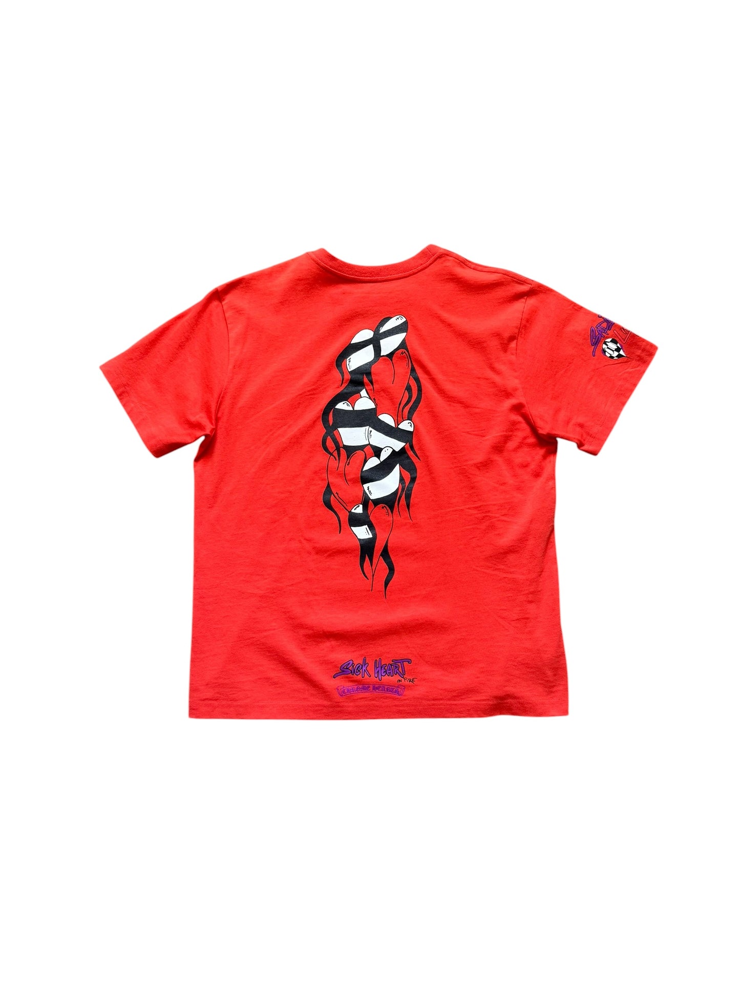 Chrome Hearts Matty Boy Heart Spark Short Sleeve Tee
