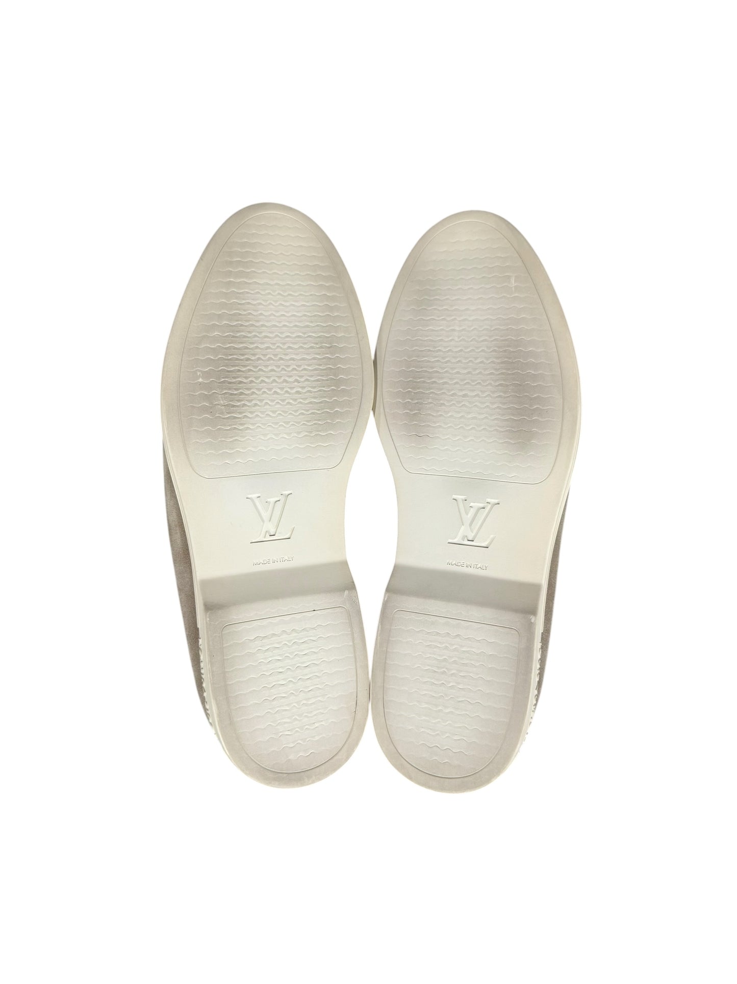 Louis Vuitton Resort Suede Loafer Tan