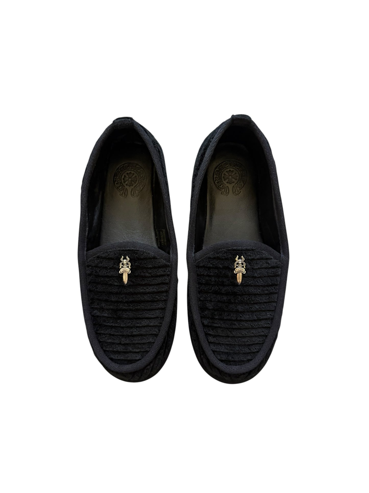 Chrome Hearts Dagger Embellished Loafers