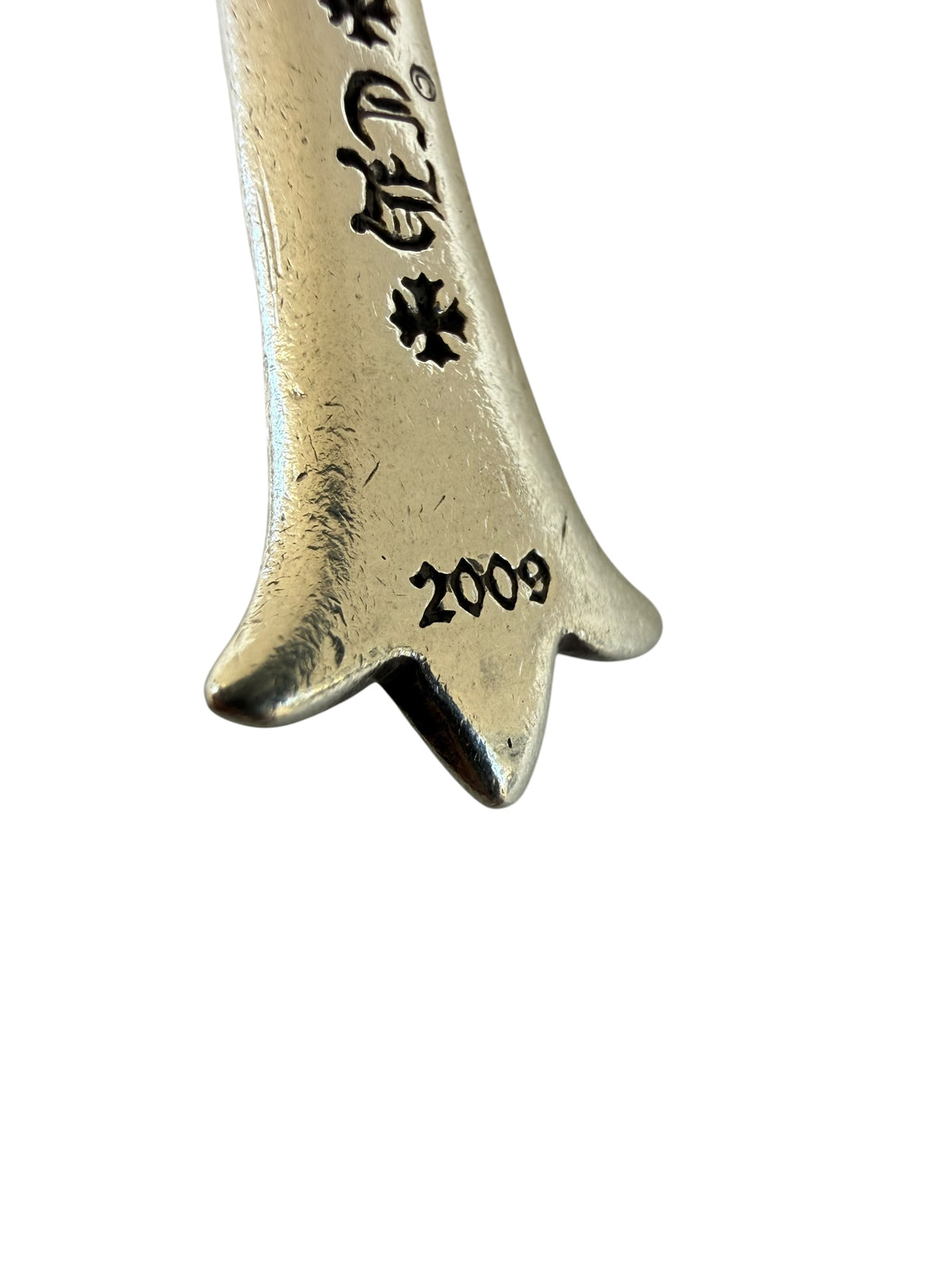 Chrome Hearts Punk Cross Tail Charm