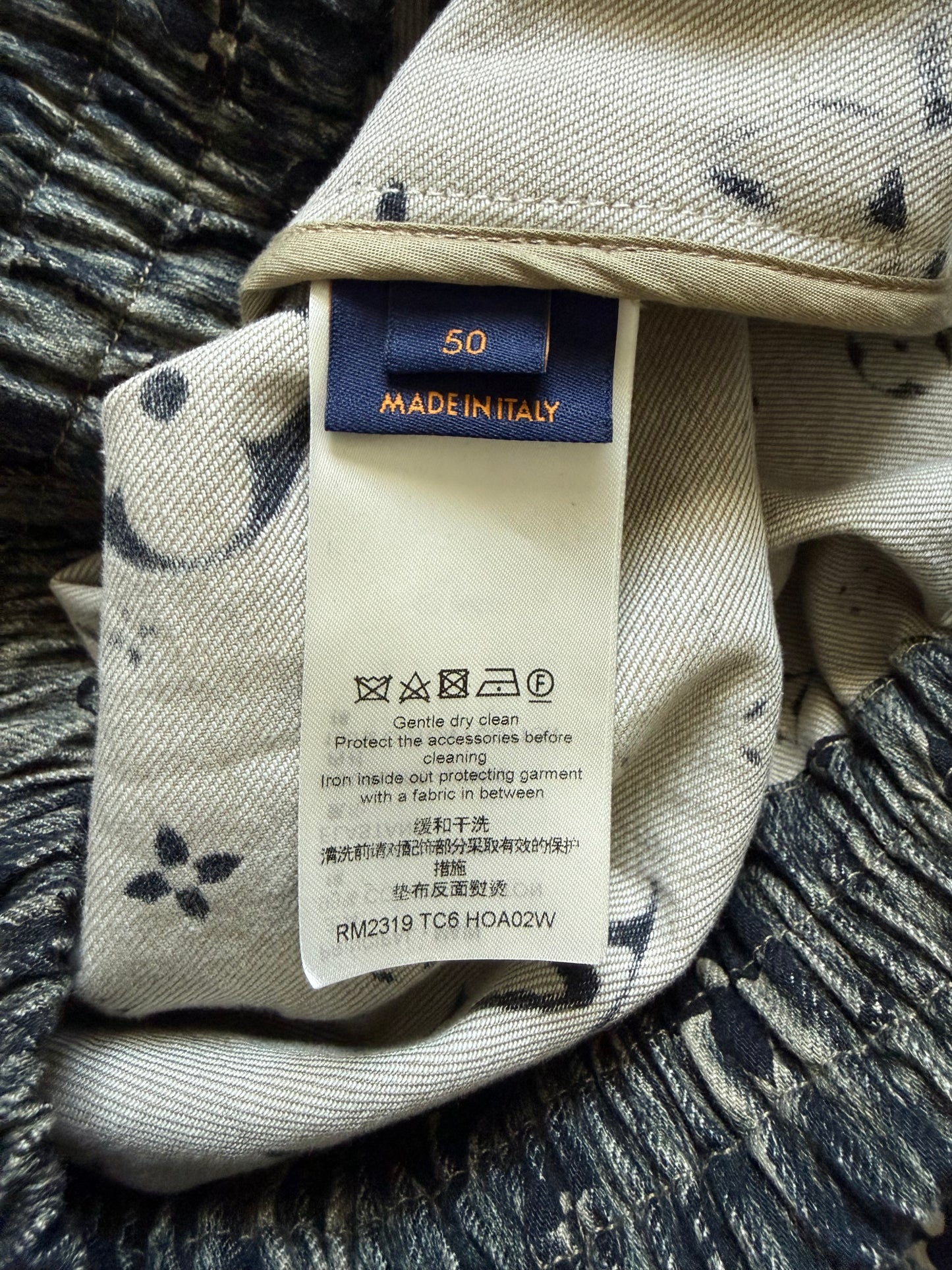 Louis Vuitton Denim Monogram Jacket