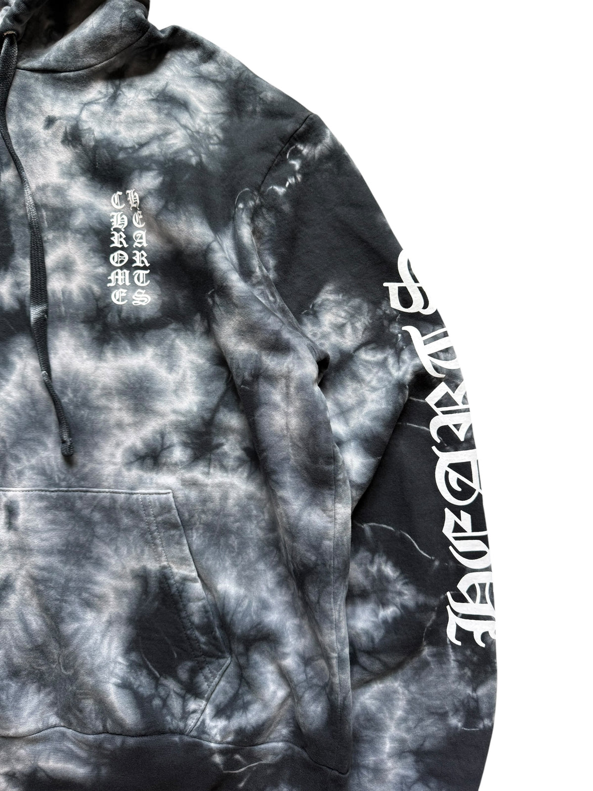 Chrome Hearts Tie Dye Horseshoe Pullover Hoodie