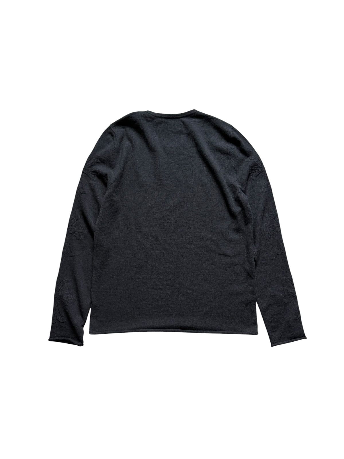 Chrome Hearts Cashmere Jacquard Cross Sweater