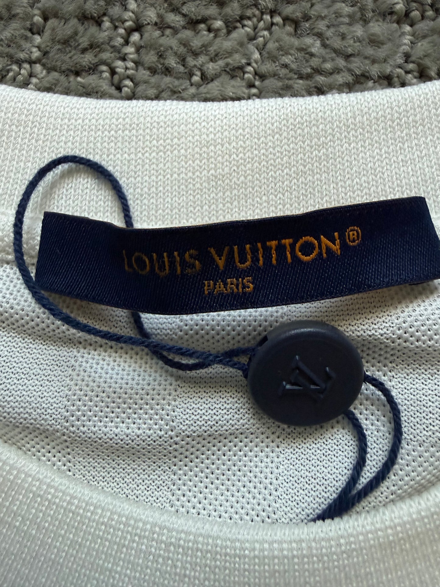 Louis Vuitton Marque Knitted Damier SS Tee