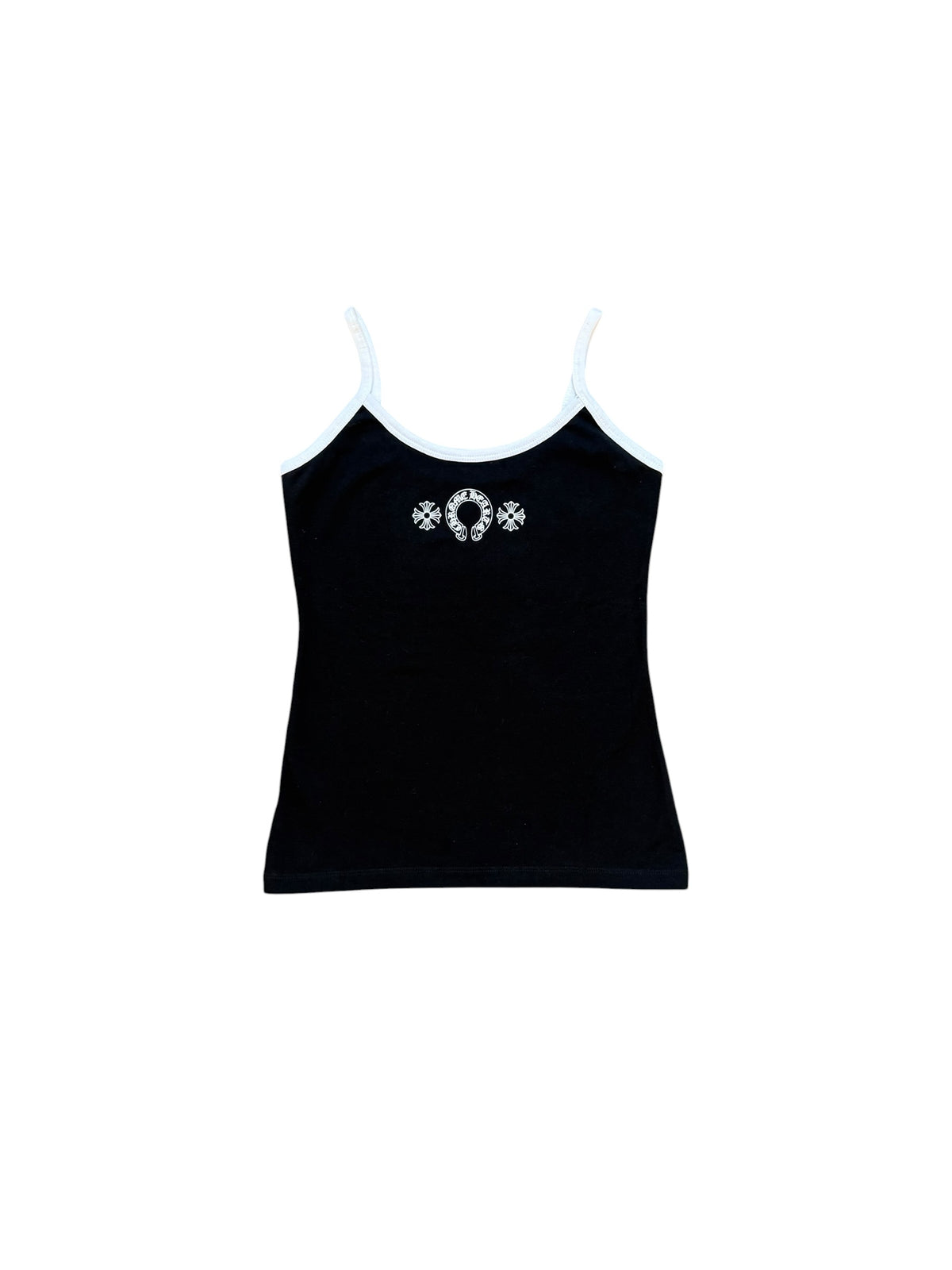 Chrome Hearts Roller Skates Horseshoe Tank Top