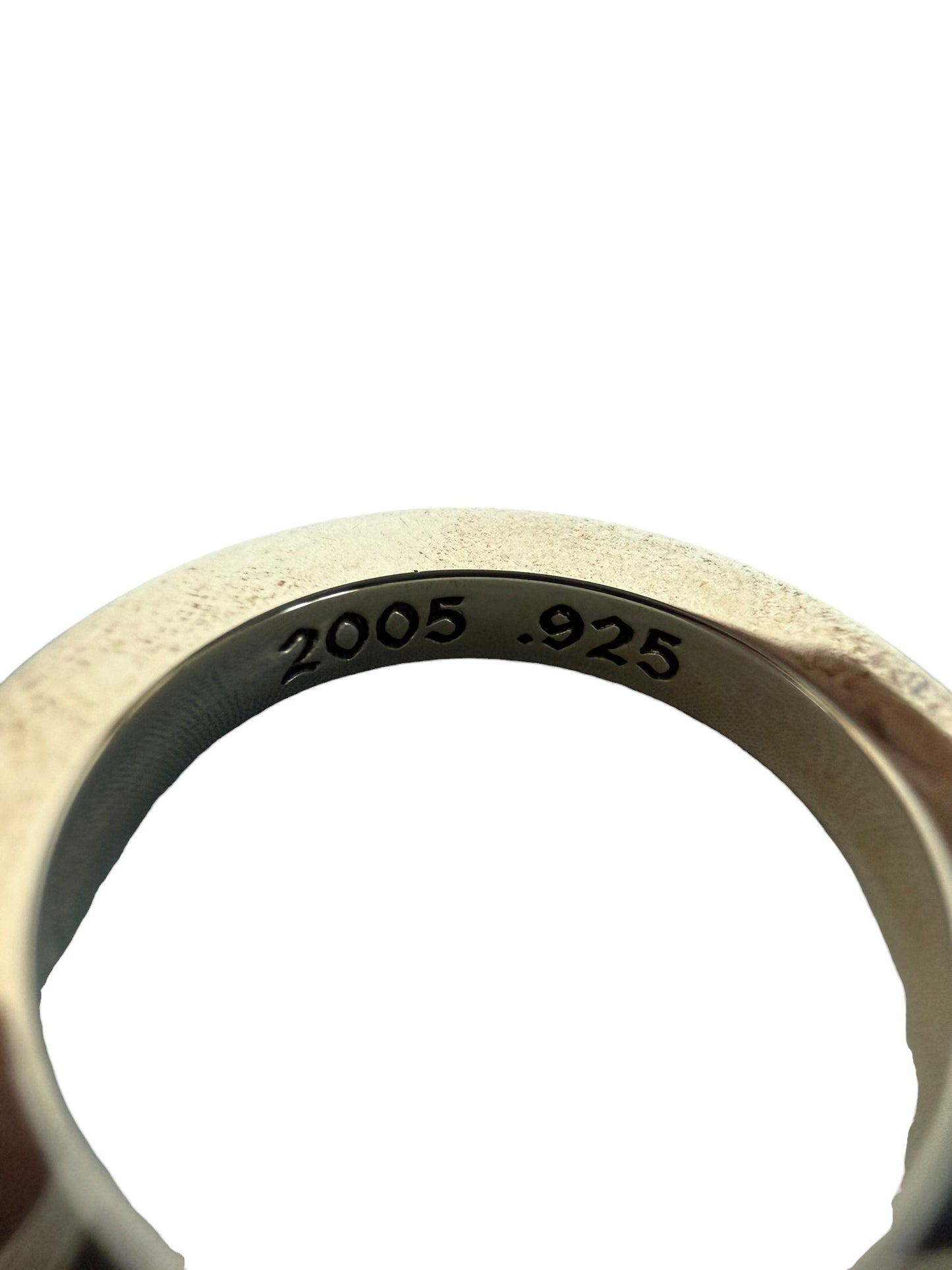 Chrome Hearts Malibu FU 3MM Spacer Silver Ring