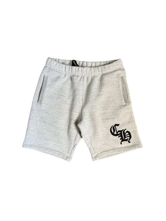Chrome Hearts Seven-11 CH Embroidery Shorts Grey