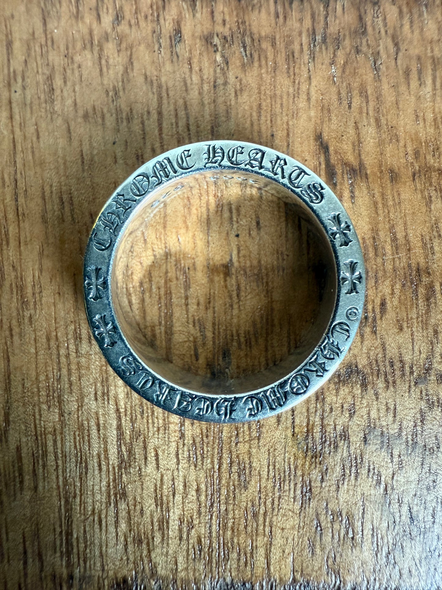 Chrome Hearts Forever Ring Silver