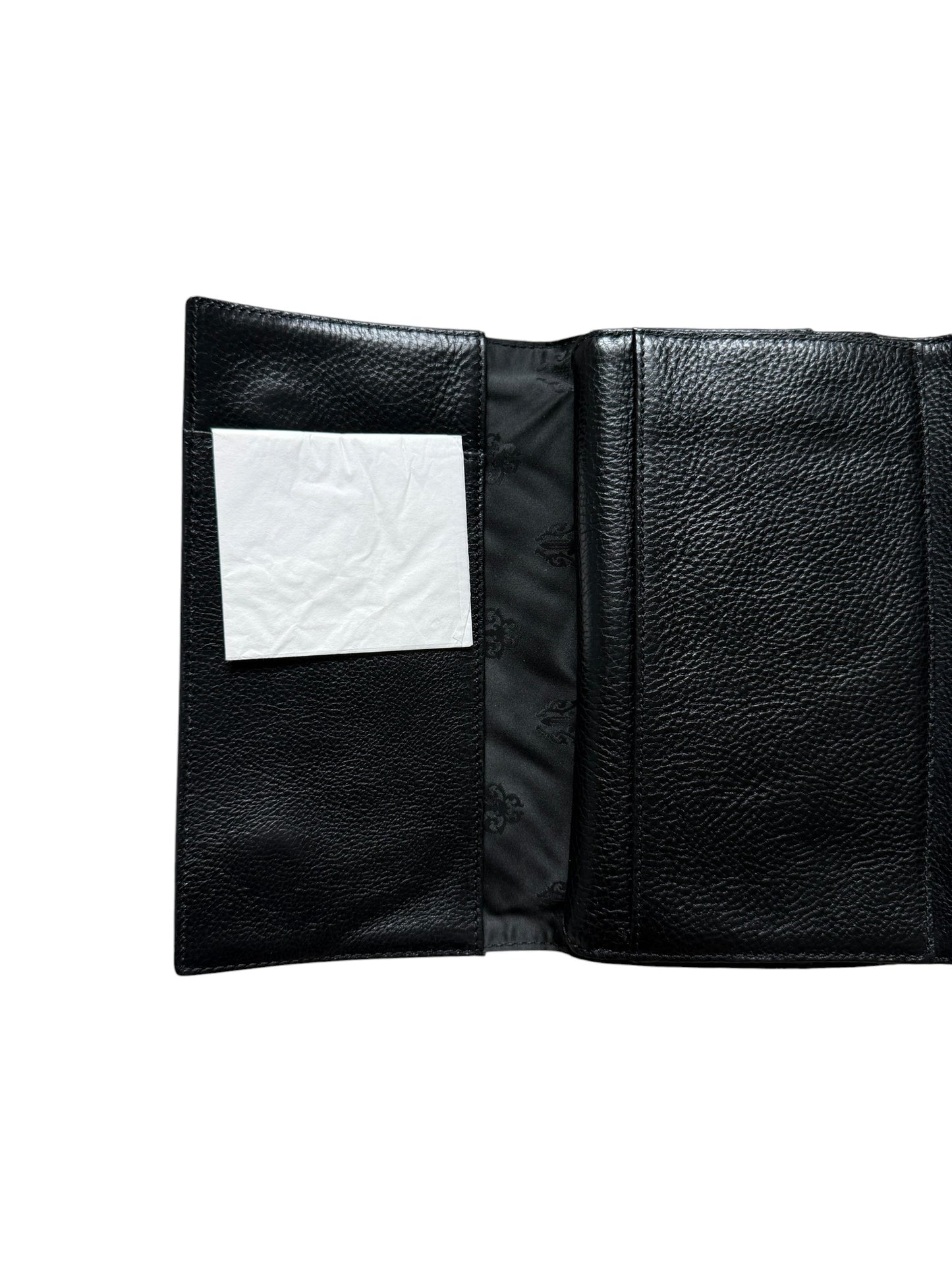 Chrome Hearts Wave Long Leather Wallet