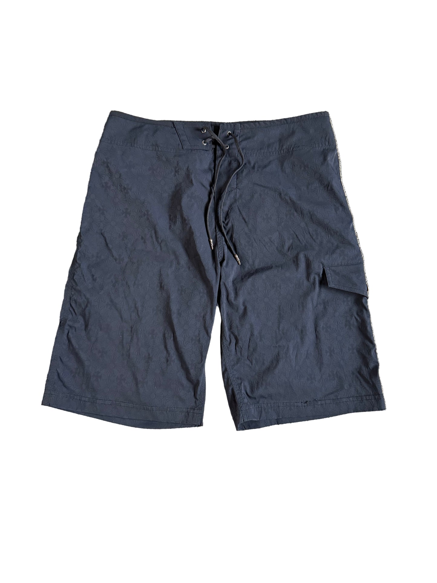 Chrome Hearts Plus Cross Monogram Water Shorts Black