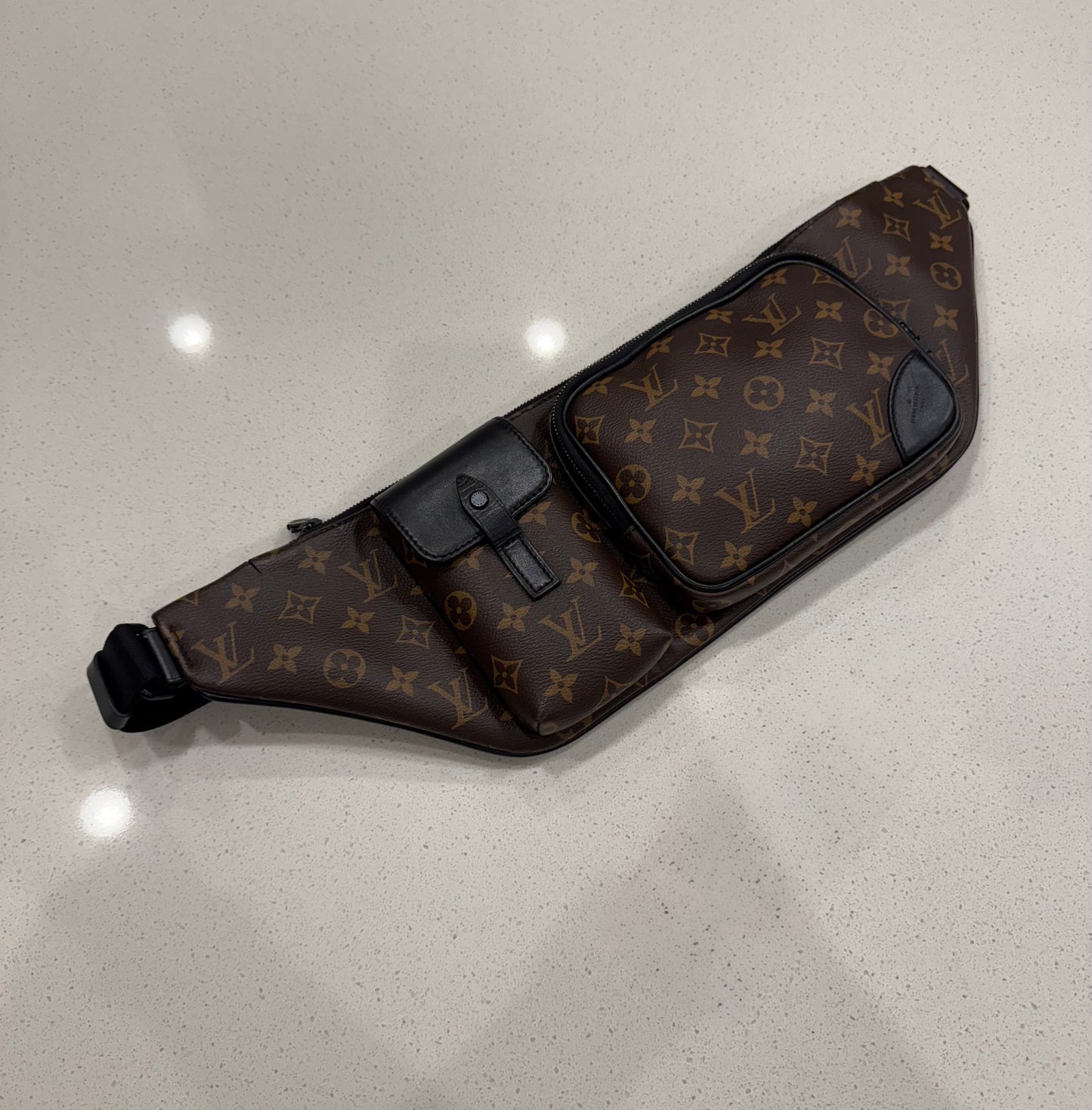 Louis Vuitton Discover Monogram Bum Bag Brown