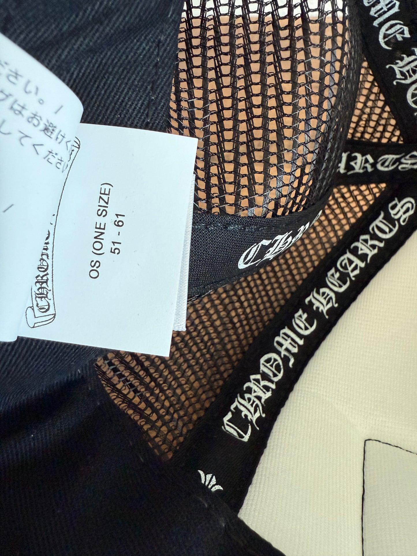 Chrome Hearts Fuck Trucker Hat White