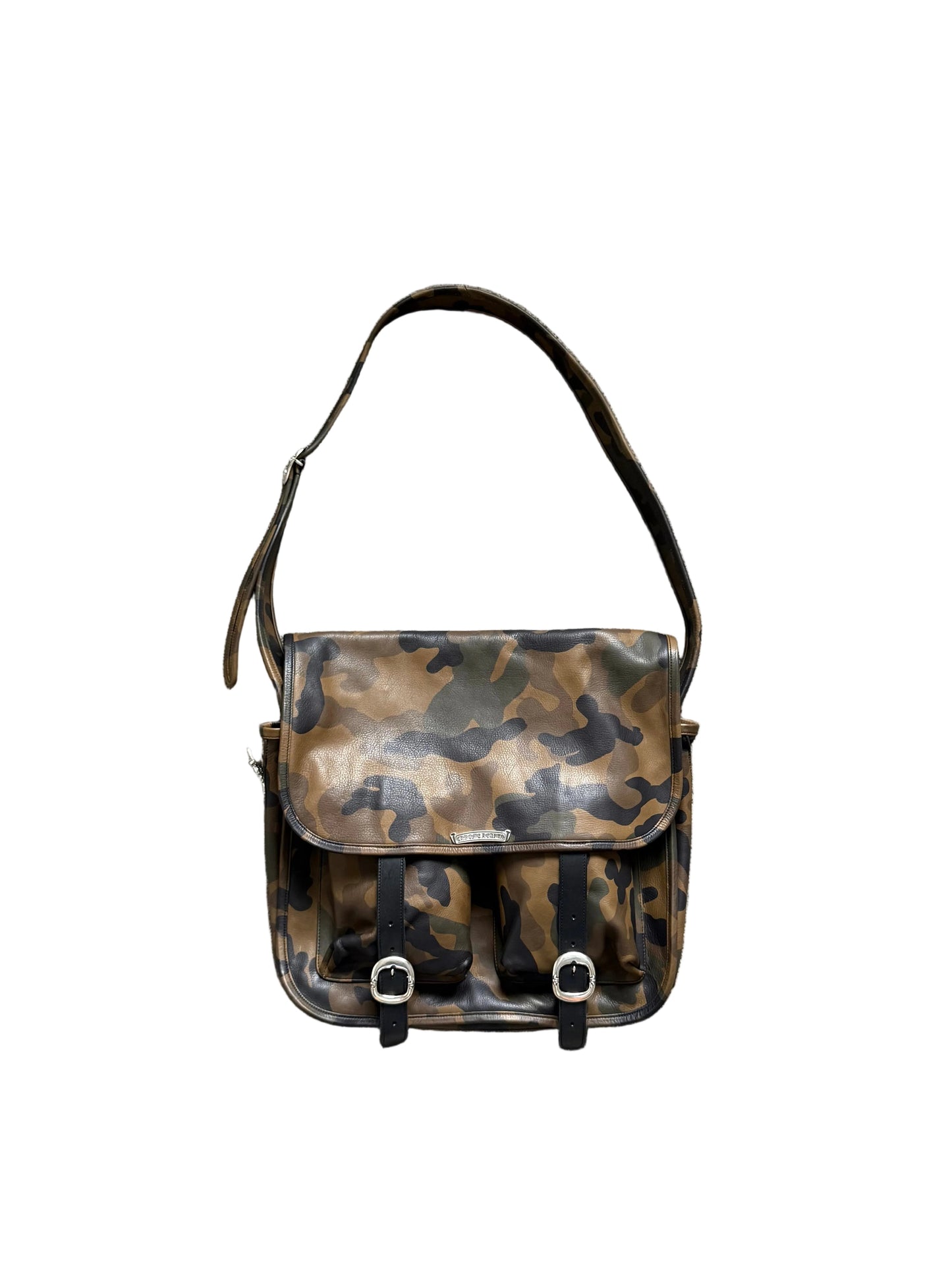 Chrome Hearts Shoulder Bag Camo Leather