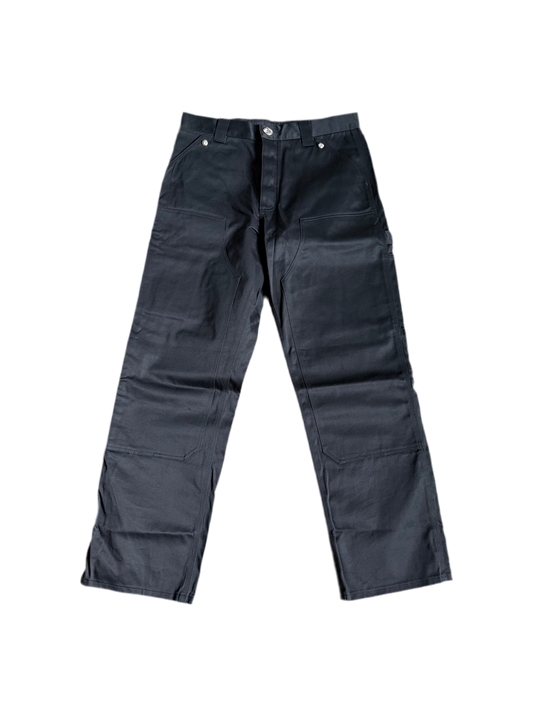Chrome Hearts Double Knee Carpenter Pants Black Light