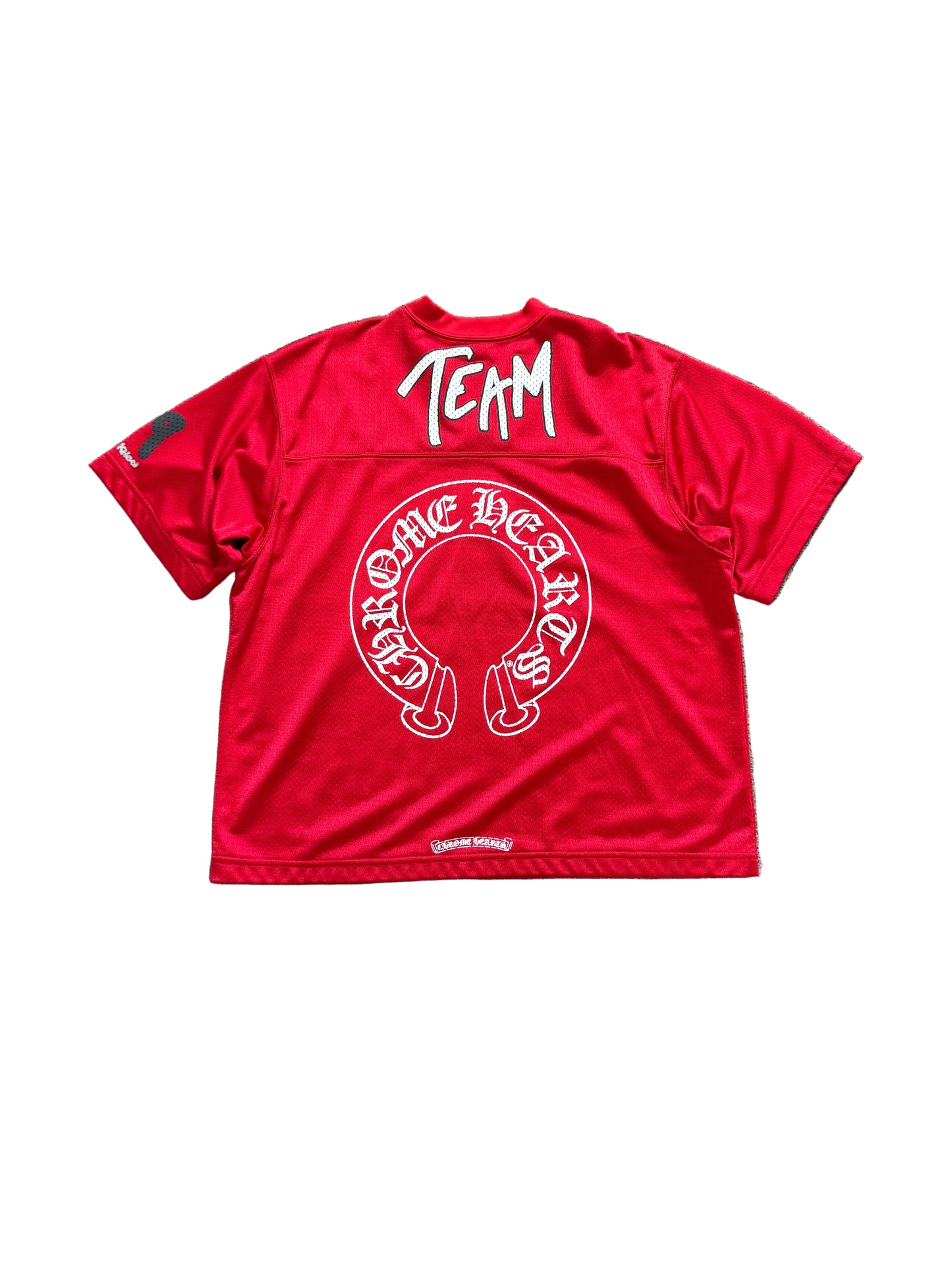 Chrome Hearts Matty Boy Horseshoe Jersey SS Shirt Red