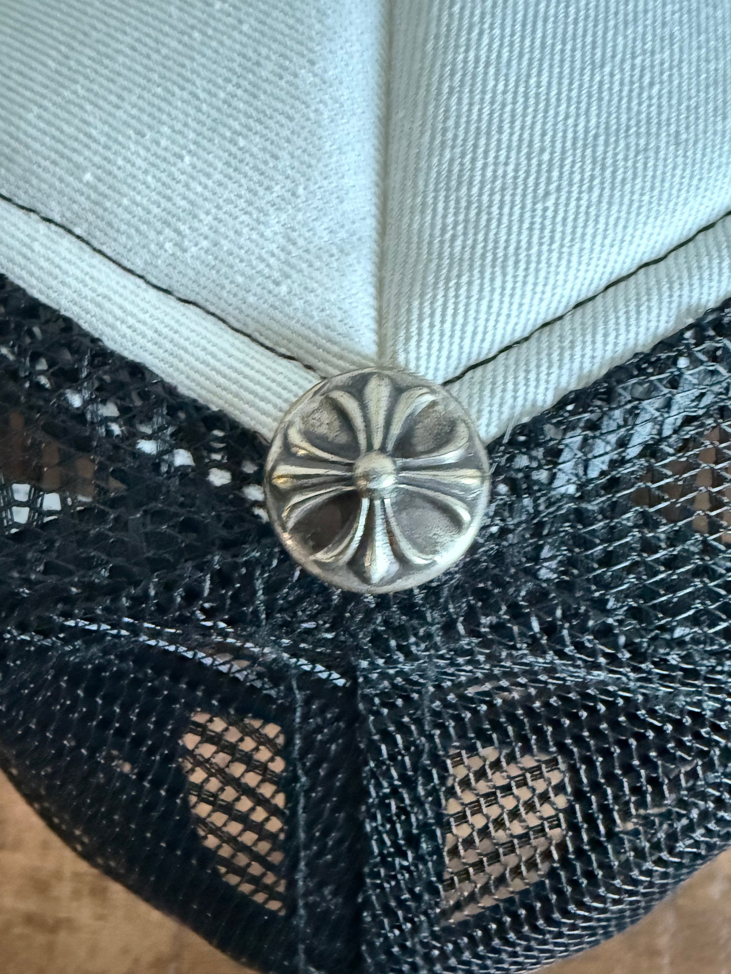 Chrome Hearts Fuck Trucker Hat White