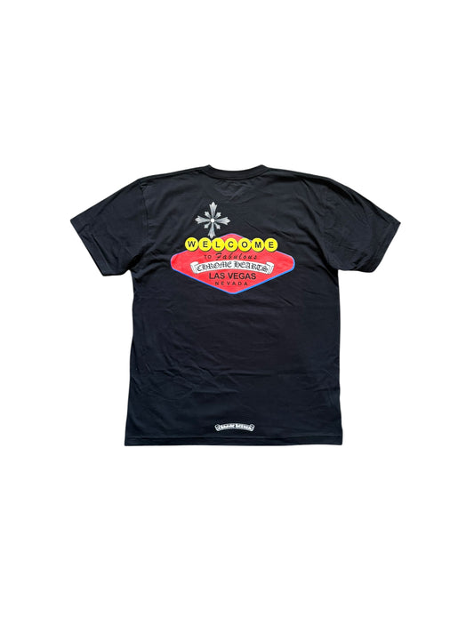 Chrome Hearts Las Vegas Sign SS T-Shirt Black